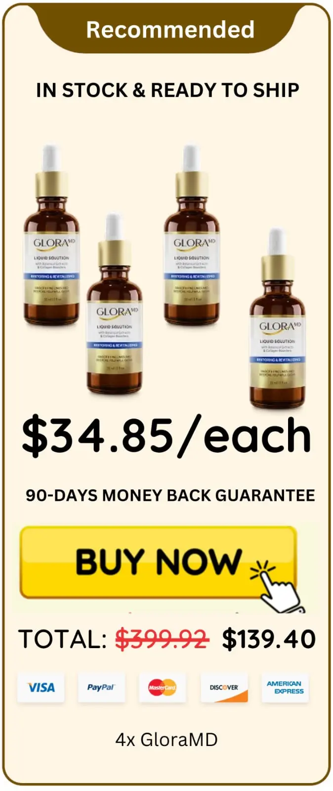 GloraMD Face Lift Serum offer price 